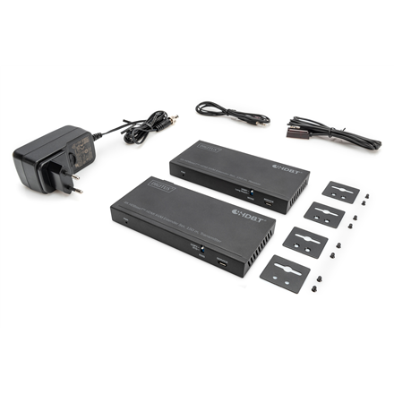 Digitus | 4K HDBaseT HDMI KVM Extender Set, 150 m | DS-55526