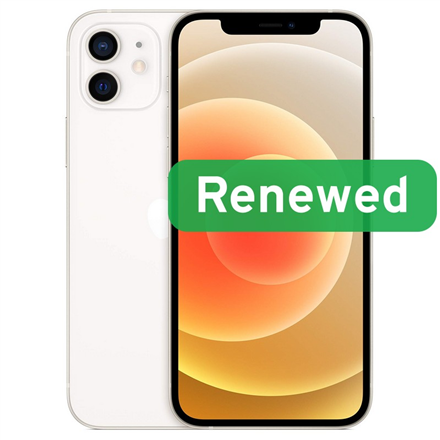 Apple Renewed | Grade C | iPhone 12 | 64 GB | White | 5G | O