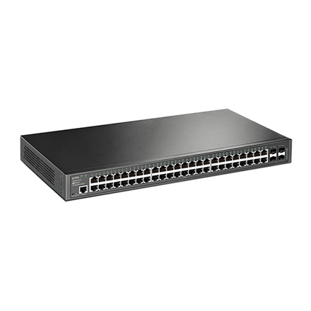 TP-LINK | Switch | T2600G-52TS | Managed L2 | Rackmountable | Gigabit Ethernet (copper) ports quantity 48 | SFP ports qu