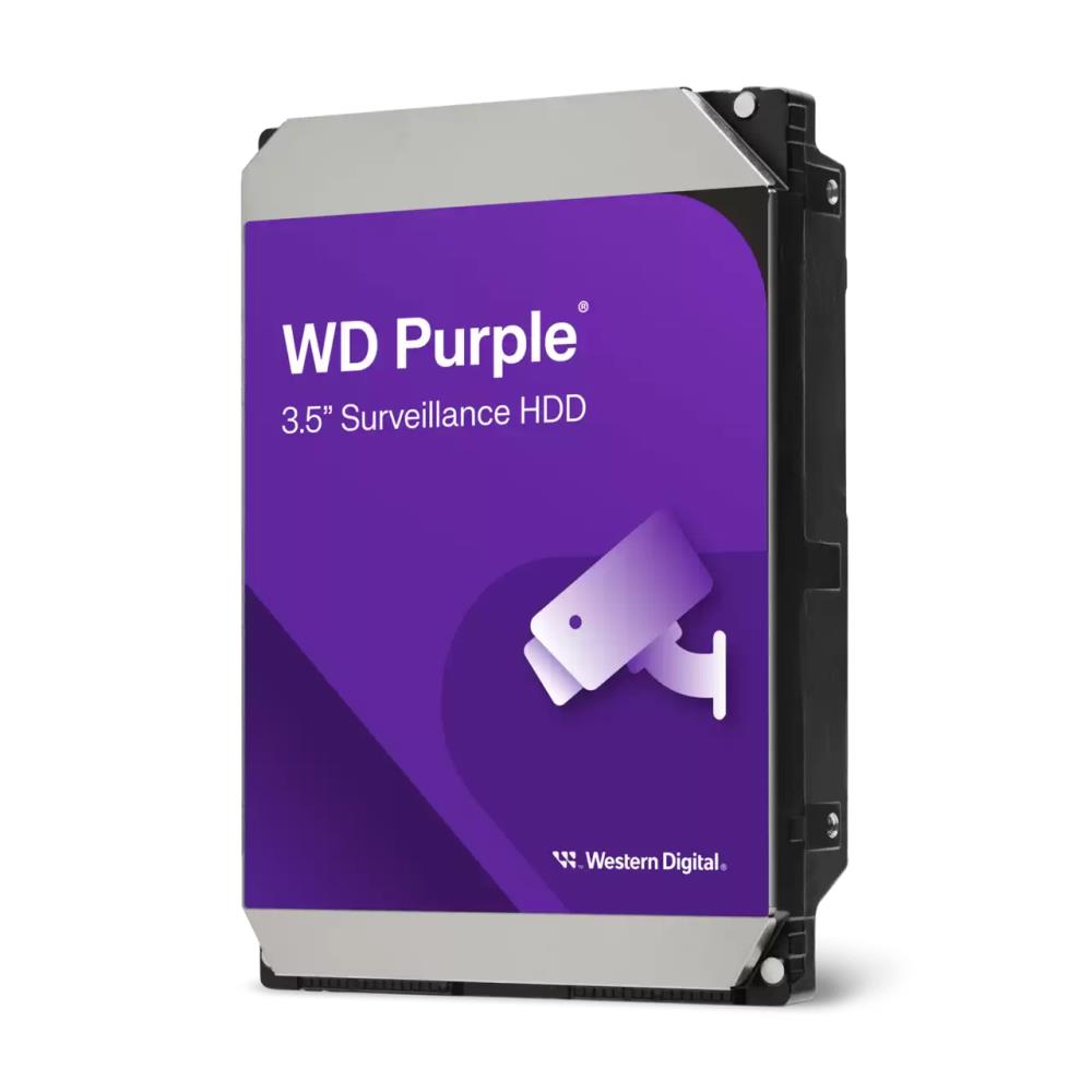 HDD WESTERN DIGITAL Purple 2TB SATA 256 MB 3,5" WD23PURZ