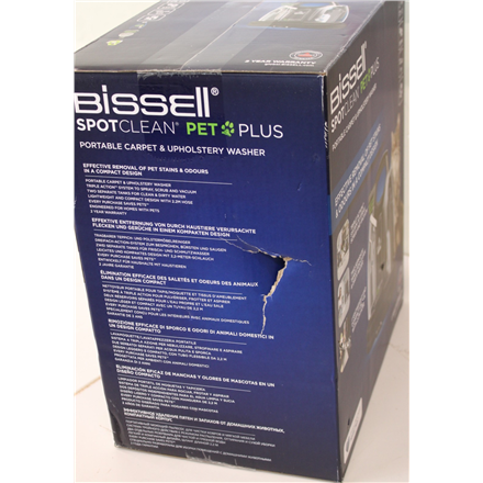 SALE OUT. Bissell SpotClean Pet Plus | Bissell SpotClean Pet Plus Cleaner | 37241 | Corded operating | 330 W | Black/Tit