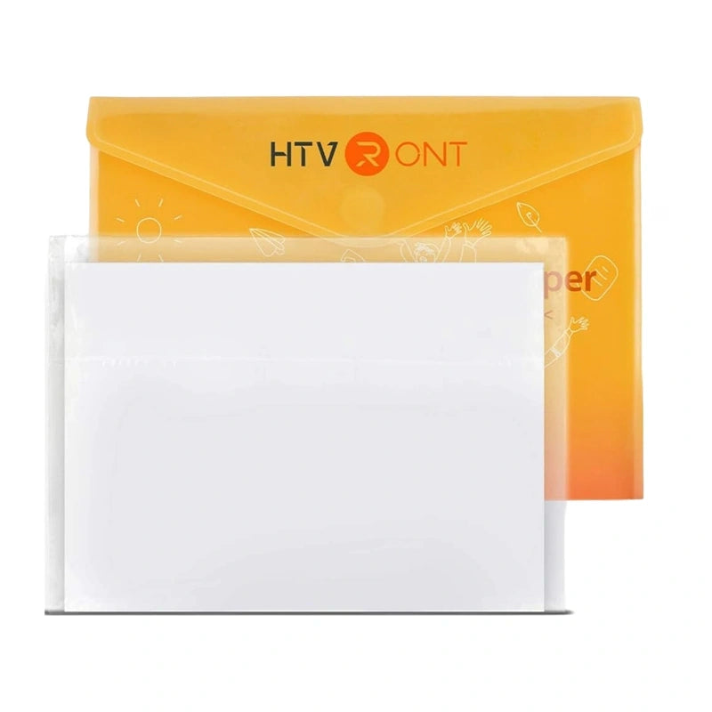 HTVRONT Matte A4 Self-Adhesive Film (White) - Image 1