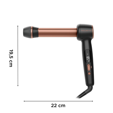 Rowenta CF4620E0 | Twist Curl Curling Iron | Ceramic heating system | Ion conditioning | Barrel diameter 27, 32. 38 mm |