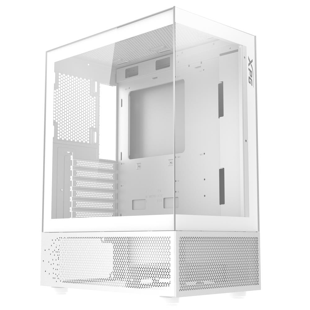Case ADATA INVADER X MINI MidiTower Case product features Transparent panel ATX MicroATX MiniITX Colour White INVADERXMINIMT-WHCWW