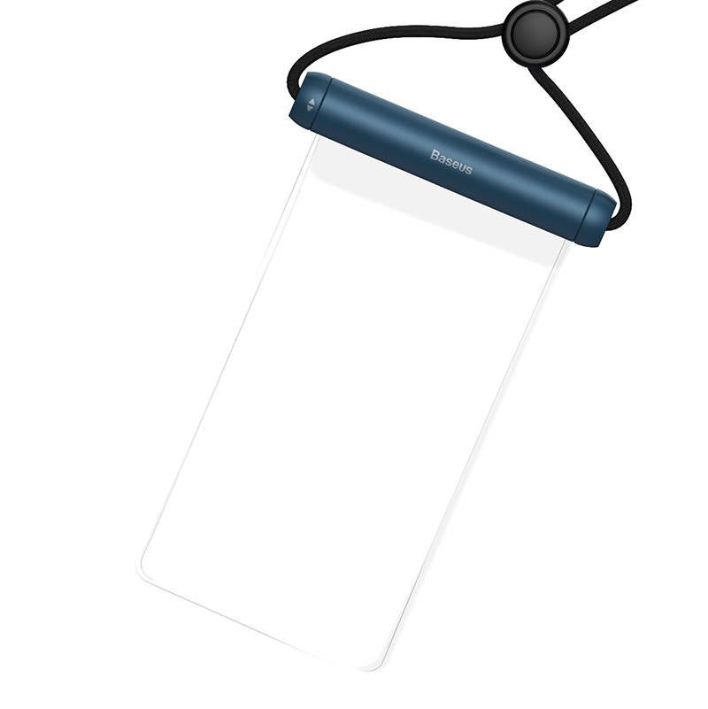 Baseus Cylinder Slide-cover waterproof smartphone bag (blue) - Image 4
