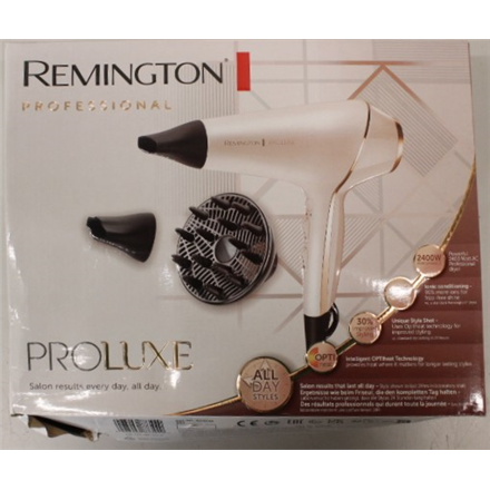 SALE OUT. Remington AC9140 ProLuxe Hair Dryer, White/Gold/Black | Remington Hair dryer | ProLuxe AC9140 | 2400 W | Numbe