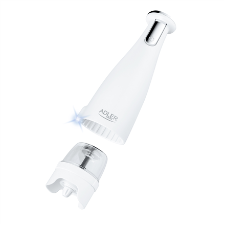 Adler | Electric Salt and pepper grinder | AD 4449w | Housing material ABS plastic | 7 W | Lithium | Matte White