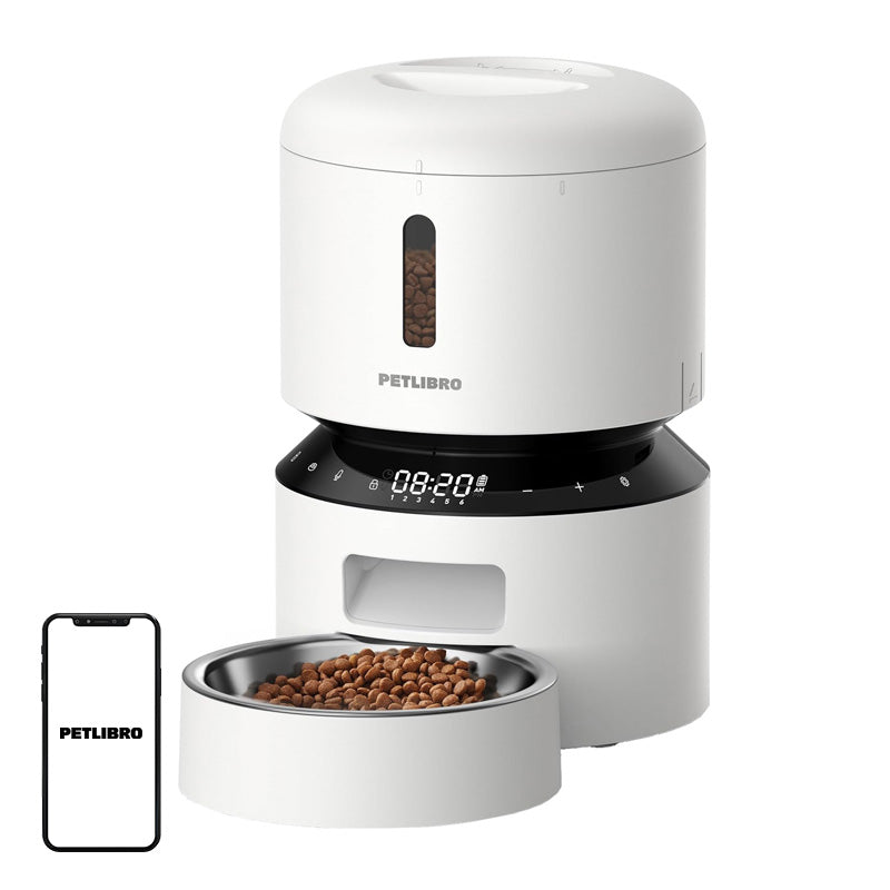 PETLIBRO Granary 3L Pet Food Dispenser (White) - Image 1