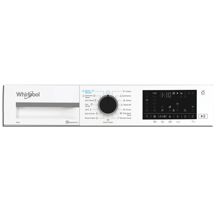 Whirlpool | Washing machine | WAM 97WB EE | Energy efficiency class A | Front loading | Washing capacity 9 kg | 1400 RPM