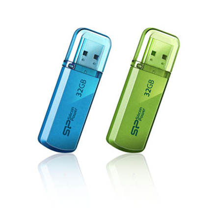 Helios 101 | Silicon Power | 32 GB | USB 2.0 | Green