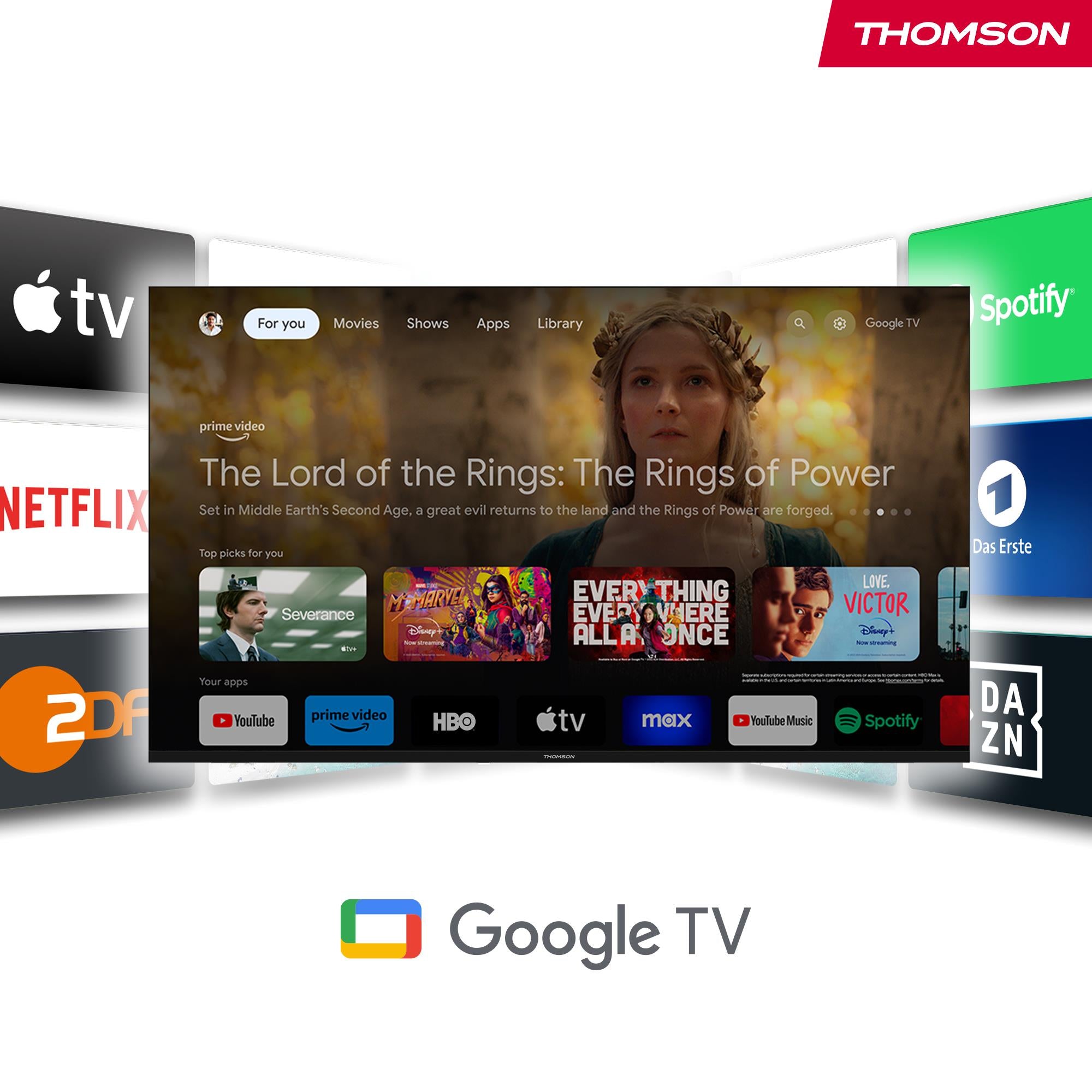 TV SET ACC STREAMING BOX/PLUS 270 4K BLACK THOMSON