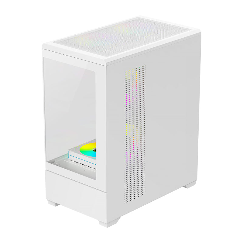 DarkFlash C365 computer case (white) + 5 fans - Image 3