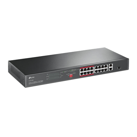 TP-LINK | Switch | TL-SL1218P | Unmanaged | Rackmountable | 10/100 Mbps (RJ-45) ports quantity 16 | SFP ports quantity 1