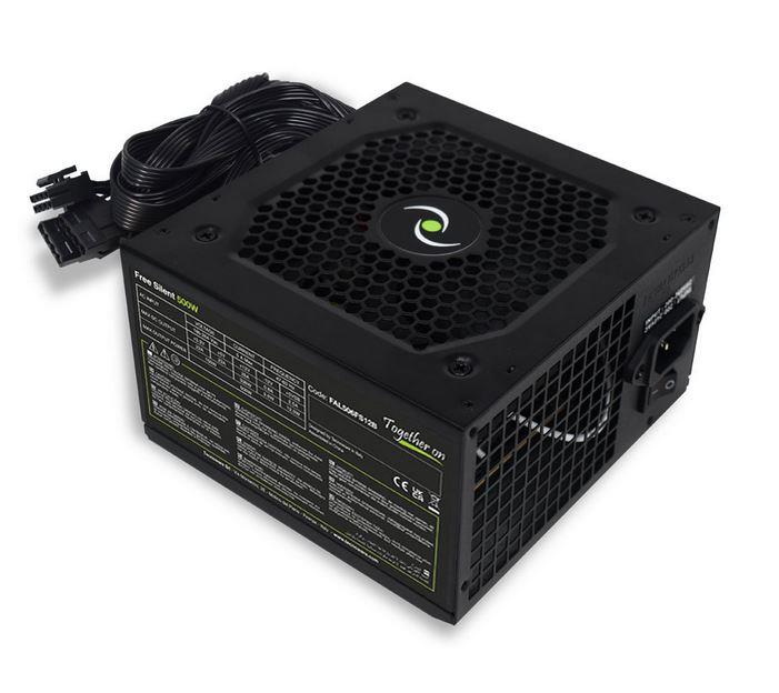 Power Supply TECNOWARE FREE SILENT 500W ATX PC 180 - 264 V 500 W FAL506FS12B