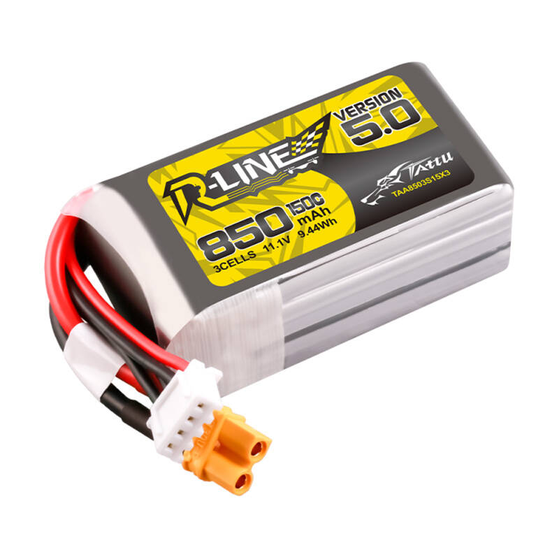 Tattu R-Line Wersja 5.0 850mAh 3S 11.1V 150C XT30U-F - Image 2