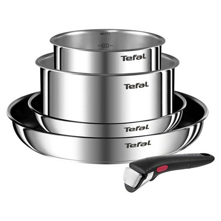 TEFAL | Ingenio Emotion 5-piece Set | L897S574 | Frying | Diameter 16/20/22/28 cm | Suitable for induction hob | Removab