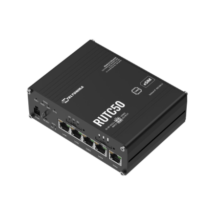 Teltonika RUTC5021 Industrial 5G Router with Wi-Fi 6