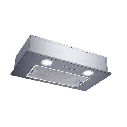 Candy Hood | CBG52SX | Canopy | Energy efficiency class C | Width 52 cm | 168 m³/h | Mechanical | LED | Silver