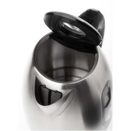 Adler | Kettle | AD 1223 | Standard | 2200 W | 1.7 L | Stainless steel | 360° rotational base | Stainless steel