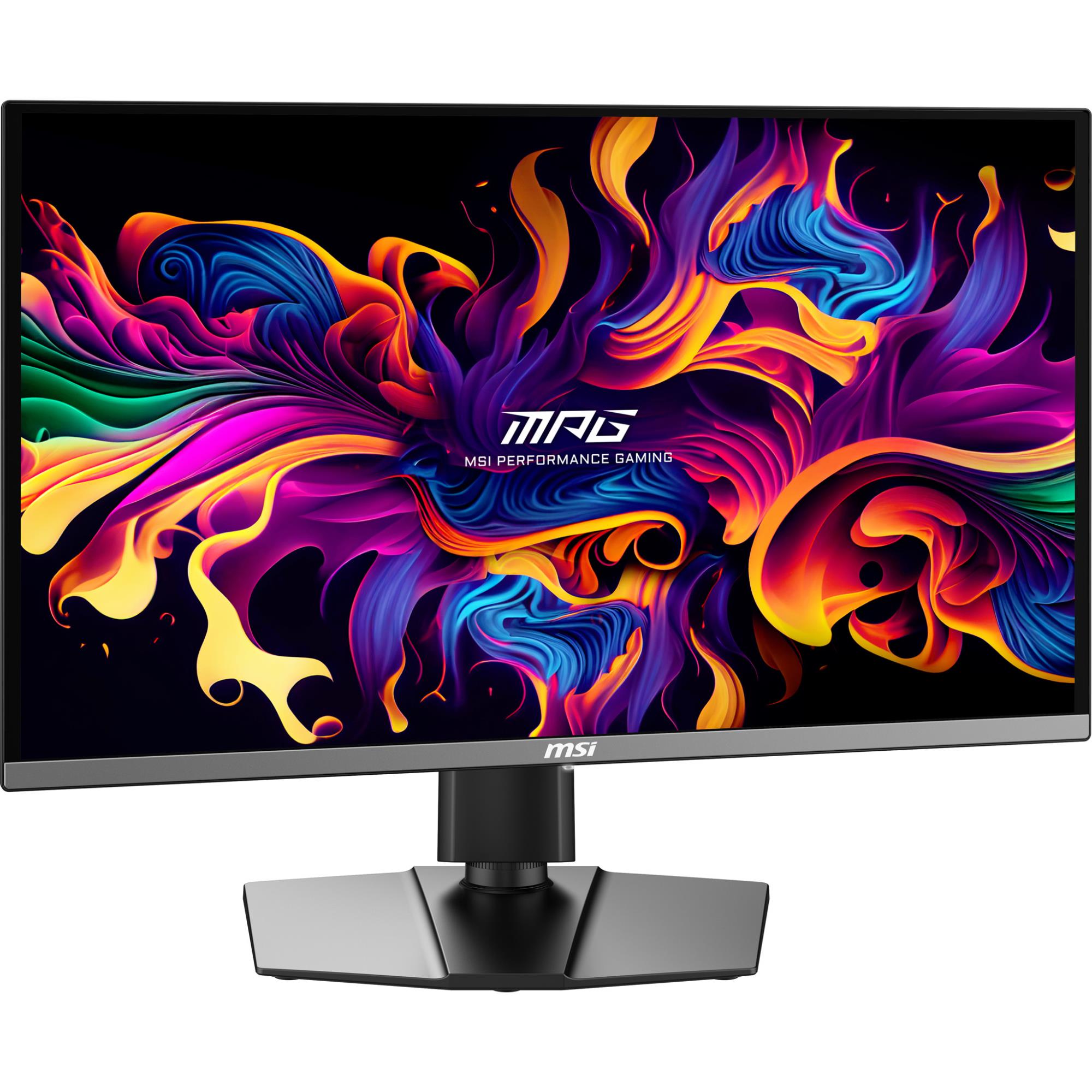 Monitor MSI MPG 271QRX QD-OLED 26.5" Gaming Panel QD-OLED 2560x1440 16:9 360Hz Matte 0.03 ms Swivel Pivot Height adjustable Tilt Colour Black MPG271QRXQD-OLED