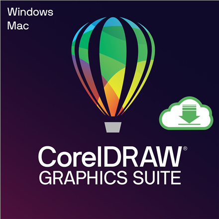 CorelDRAW Graphics Suite 365-Day Subscription (Single User) Corel