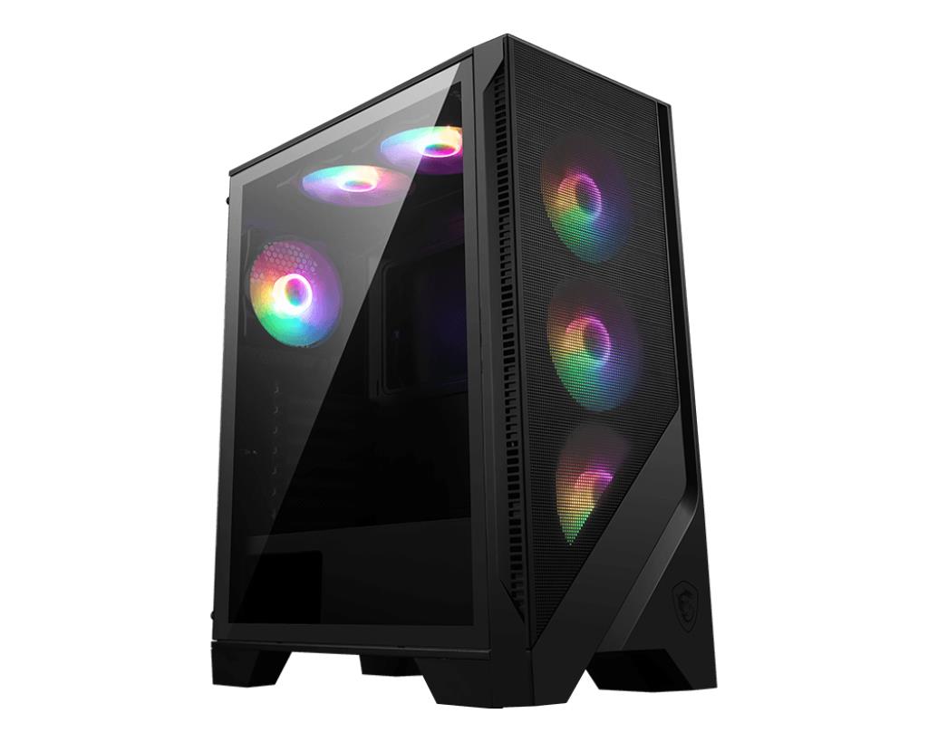 Case MSI MAG FORGE 120A AIRFLOW MidiTower Not included ATX MicroATX MiniITX Colour Black MAGFORGE120AAIRFLOW