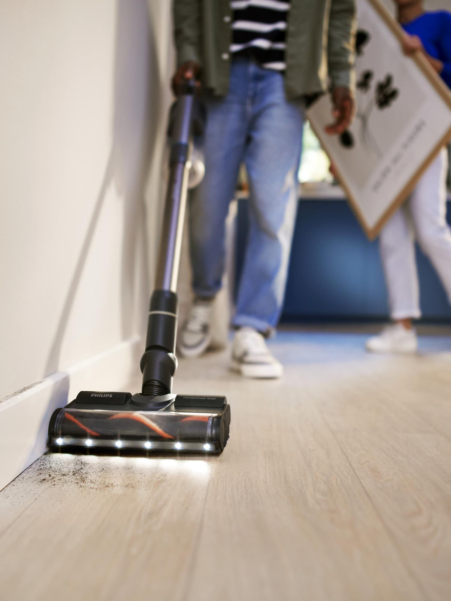 Vacuum Cleaner PHILIPS Dry&wet 2-in-1 stick vacuum Blue Bagless Battery 1.7 kg XC7163/01