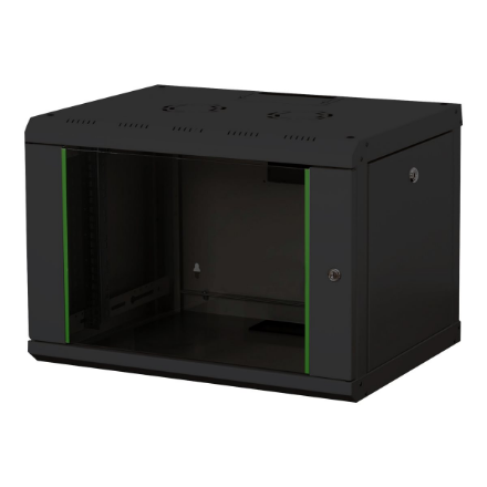 Digitus | Wall Mounting Cabinet | DN-19 07-U-SW | IP protection class: IP20; Front door: Glass door, single opening; Cab
