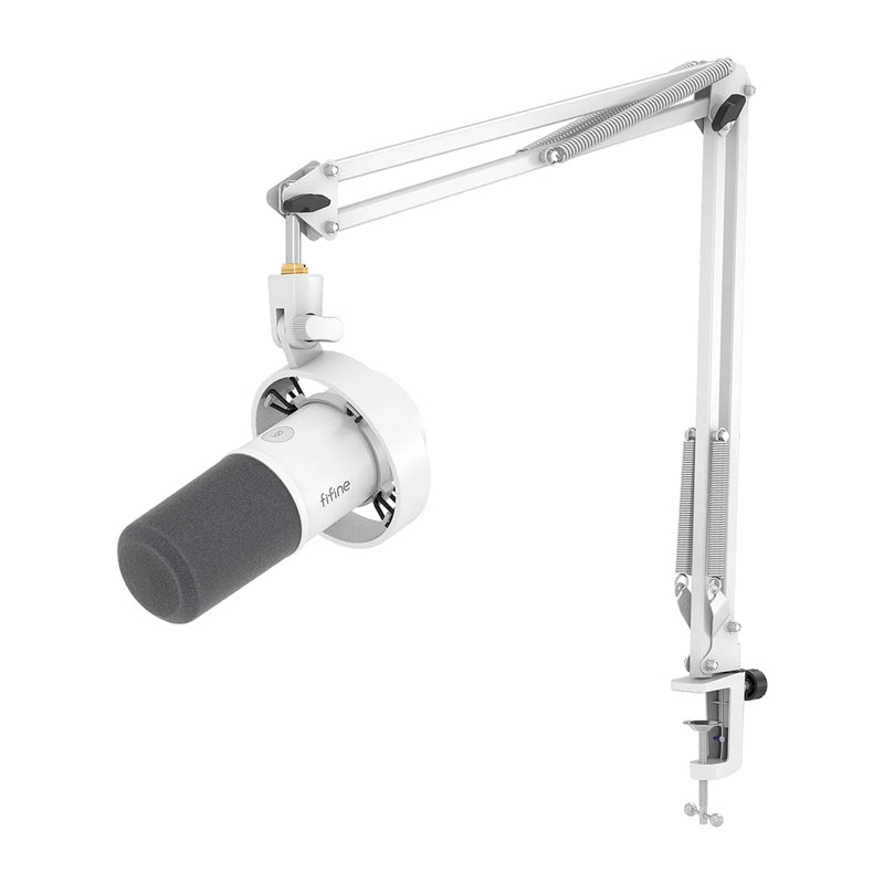 Fifine K688CT Dynamic Microphone (White) - Image 1