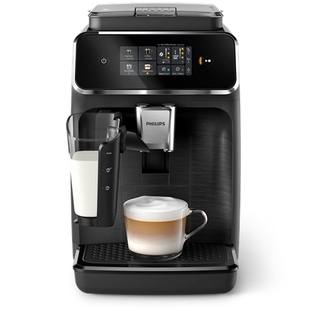 Philips Coffee Maker | EP2330/10 2300 series | Pump pressure 15 bar | Built-in milk frother | Fully Automatic | Black