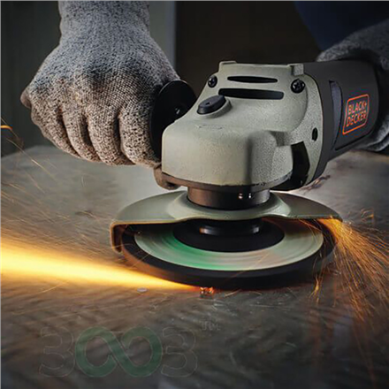 BLACK & DECKER Brushless Angle Grinder | KG1202K-QS | 1200 W | 125 mm