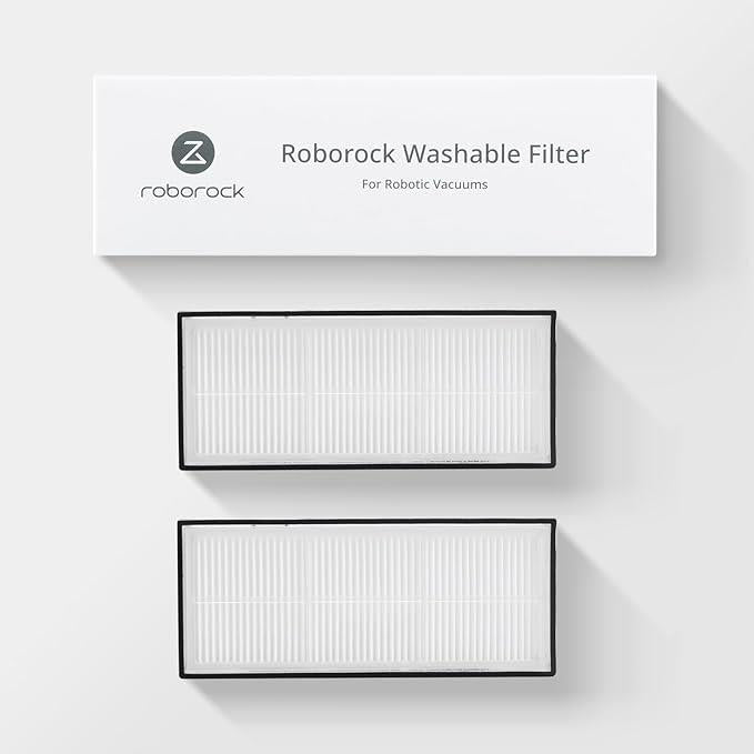 Vacuum Cleaner Accessory ROBOROCK Washable Filter White For S8 Pro/S8 Pro+/Q10 VF/Q10 VF+/Q10 PF/Q10 PF+ 8.02.0426