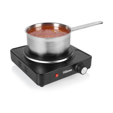 Tristar Table hob | KP-6151 | Number of burners/cooking zones 1 | Electric | Black