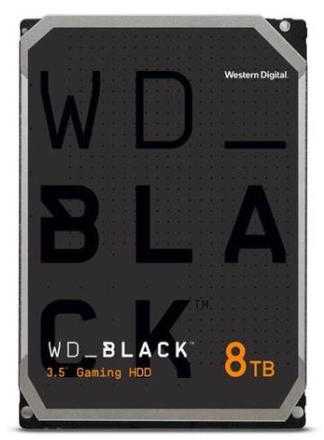 HDD WESTERN DIGITAL Black 8TB SATA 256 MB 7200 rpm 3,5" WD8001FZBX
