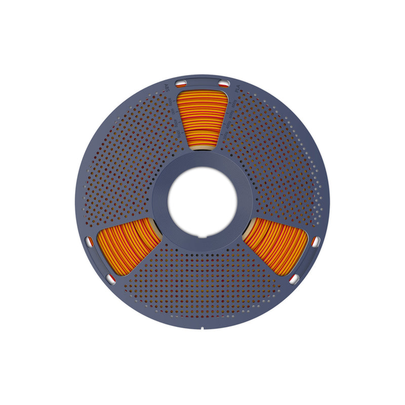 Sunlu PLA+ Silk Tri-Color Filament (red, yellow, and green) - Image 3