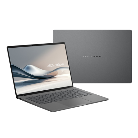 Asus | Zenbook A14 UX3407RA-QD010W | Iceland Gray | 14 " | OLED | WUXGA | 1920 x 1200 pixels | 60 Hz | Glossy | Snapdrag