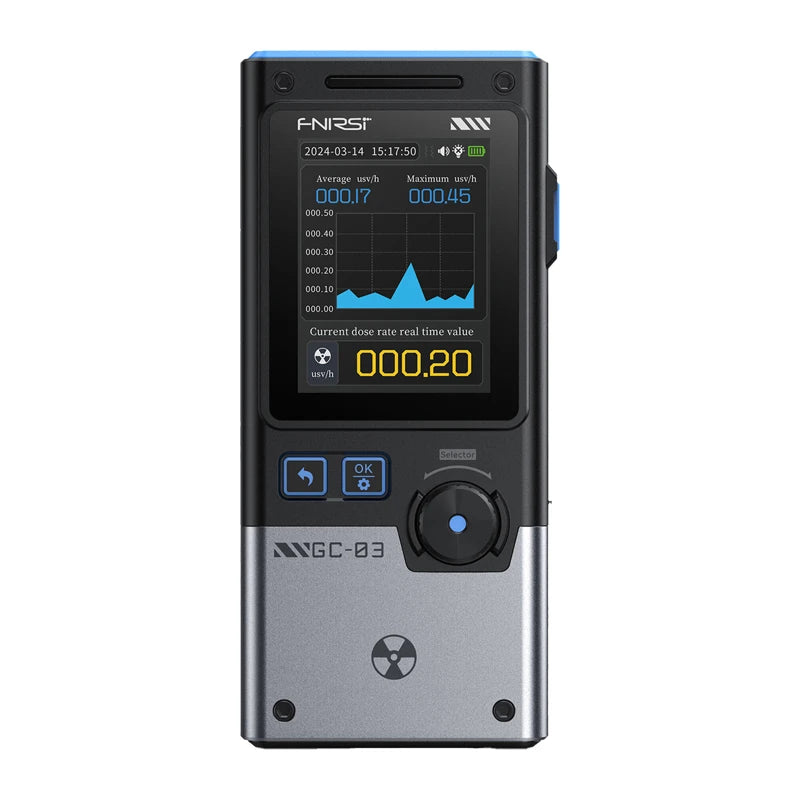 Multifunctional ionizing radiation detector FNIRSI GC-03 BK - Image 1
