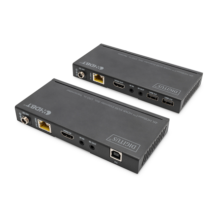 Digitus | 4K HDBaseT HDMI KVM Extender Set, 150 m | DS-55526