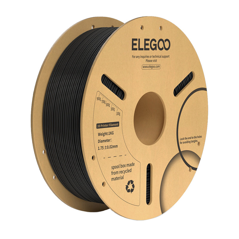 ELEGOO PLA+ Filament (Black) - Image 1