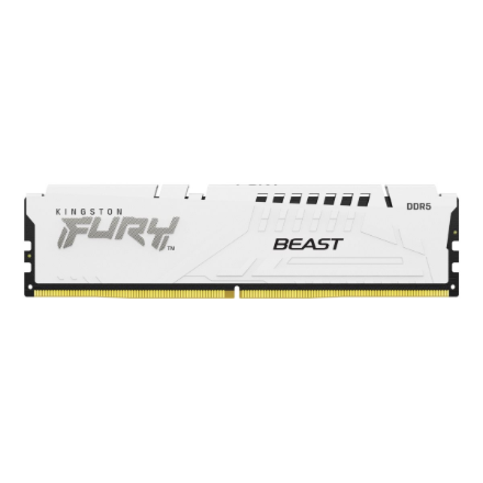 Kingston KF560C30BWE-16 16GB 6000MT/s DDR5 CL30 DIMM FURY Beast White EXPO | Kingston