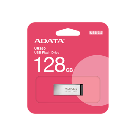 ADATA | USB Flash Drive | UR350 | 128 GB | USB Type-A | Black
