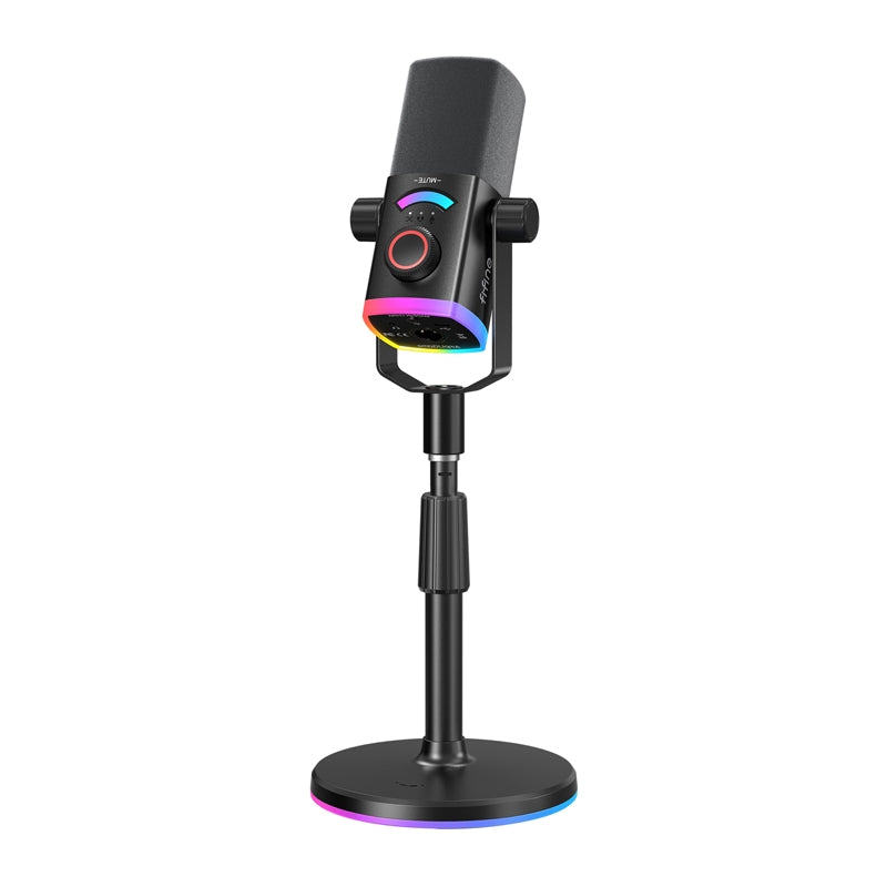Fifine AM8PROS Dynamic Microphone (Black) - Image 1