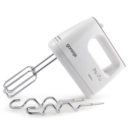 Gorenje | Mixer | M420CW | Hand Mixer | 450 W | Number of speeds 5 | Turbo mode | White