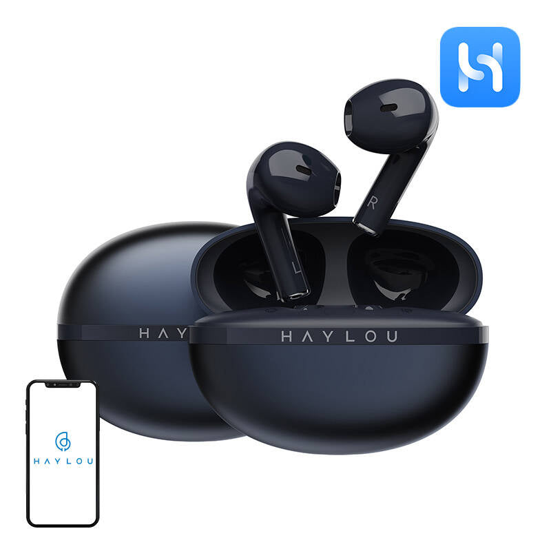 Earbuds TWS Haylou X1 2023 ENC (blue) - Image 1