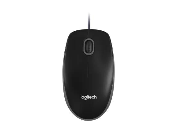 MOUSE USB OPTICAL B100/BLACK OEM 910-003357 LOGITECH