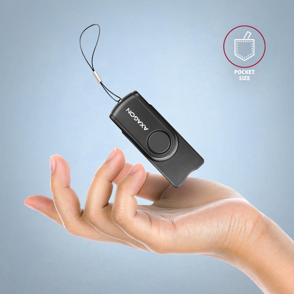 CARD READER USB-C+USB2.0 4SLOT/SMARTCARD CRE-SMP2A AXAGON