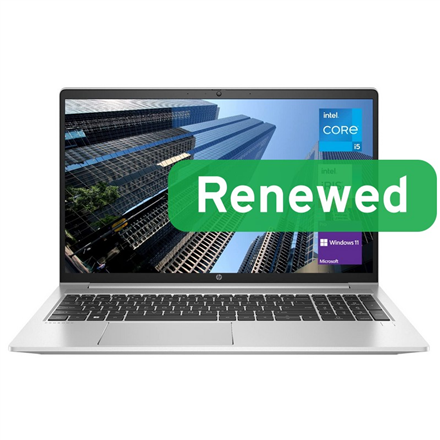 HP Renewed | Grade A | ProBook 450 G8 | 15.6 | Intel Core i5-1135G7 | 8GB | Intel Iris Xe | 512 GB | US Backlit | N | Wi
