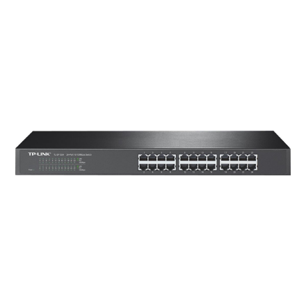 TP-LINK | Switch | TL-SF1024 | Unmanaged | Rackmountable | 10/100 Mbps (RJ-45) ports quantity 24 | Power supply type Ext