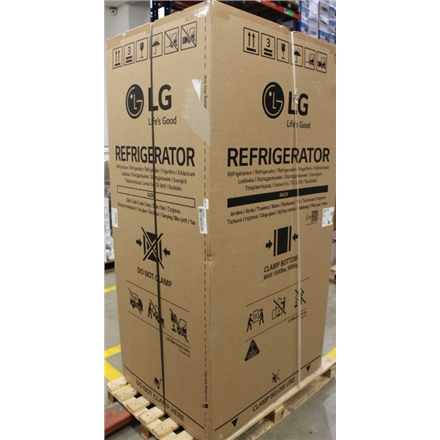 SALE OUT. LG GSGV81PYLL Refrigerator, Free-standing, Side by Side, E, Height 1.79 m, Net fridge 416 L, Net freezer 190 L
