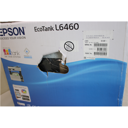 SALE OUT. Epson EcoTank | L6460 | Printer / copier / scanner | Colour | Ink-jet | A4/Legal | Grey DAMAGED PACKAGING | SA